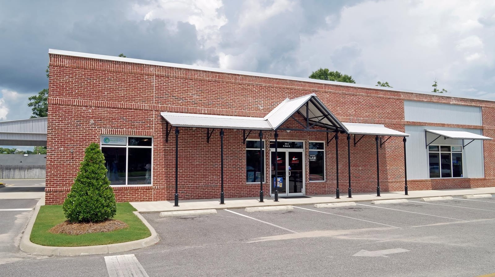 The Holley Pharmacy storefront at 612 N Main St Ste A in Enterprise, AL